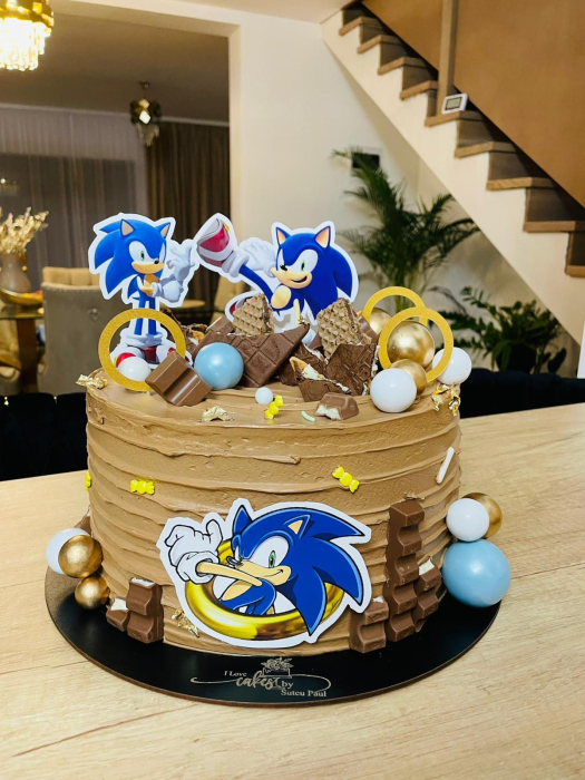 Suita toppere de tort cu Sonic [21]