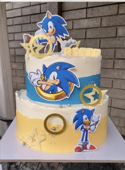 Suita toppere de tort cu Sonic [25]
