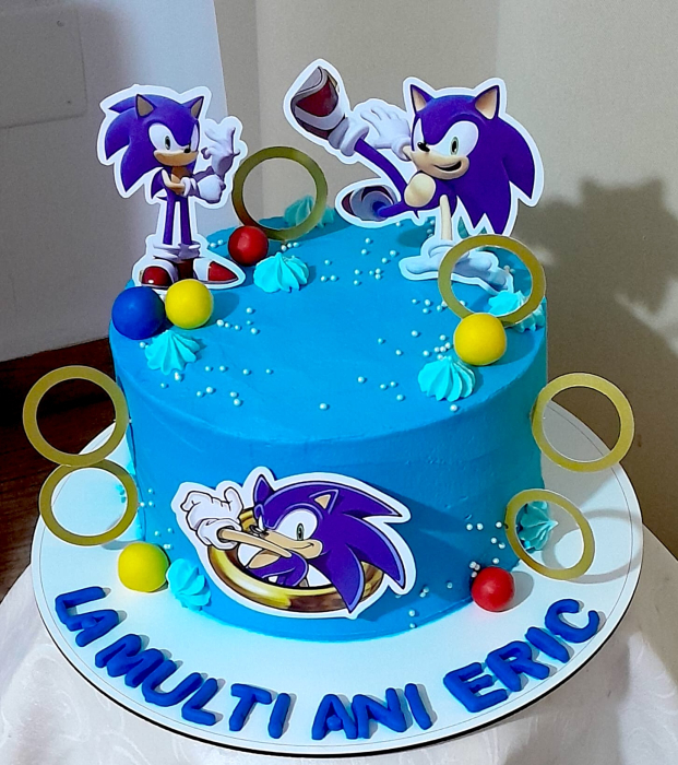 Suita toppere de tort cu Sonic [19]