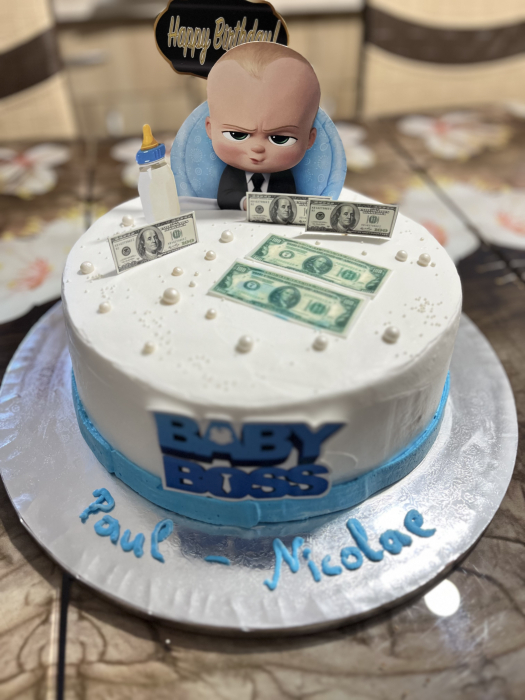 Toppere cu Baby Boss pentru tort [7]