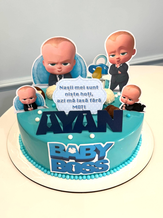Toppere cu Baby Boss pentru tort [8]