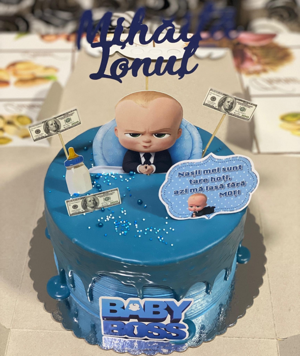 Toppere cu Baby Boss pentru tort [4]