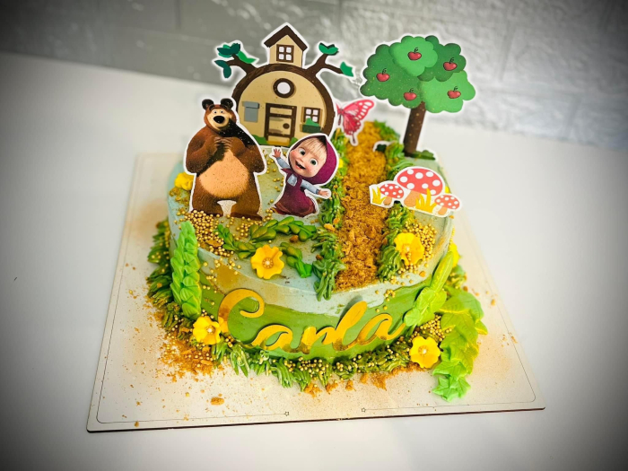 Suită toppere cu Masha și Ursul [9]