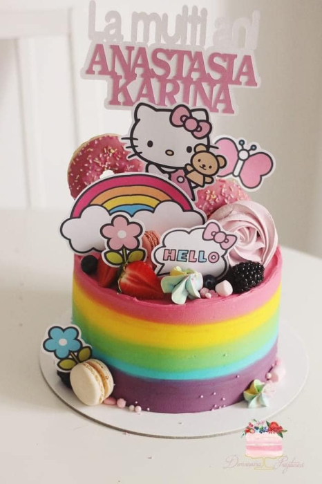Toppere tort Hello Kitty [3]