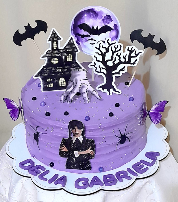 Toppere tort cu Wednesday pentru tort [11]