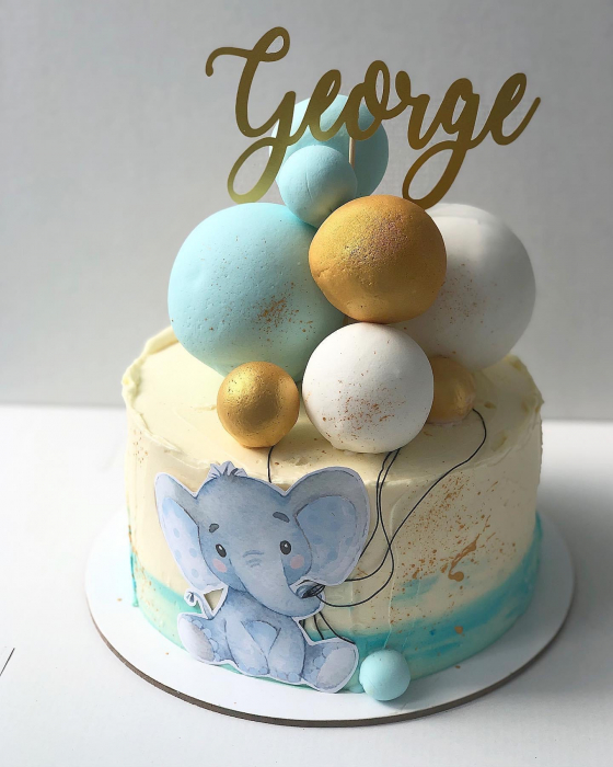 Topper cu elefant [2]
