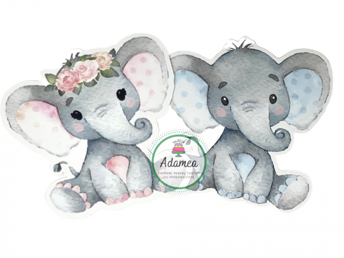 Topper cu elefant [13]