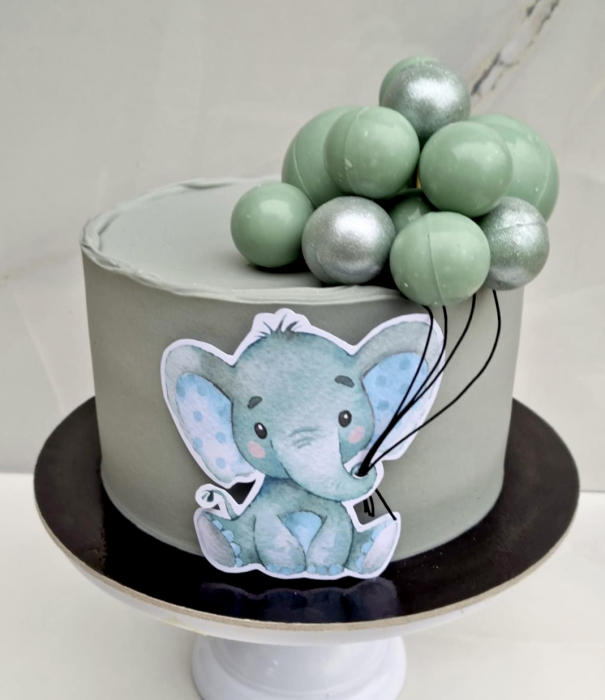 Topper cu elefant [8]