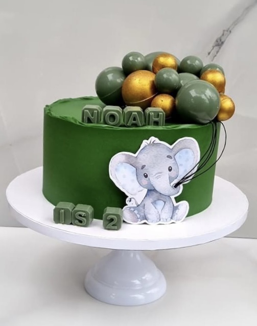 Topper cu elefant [9]