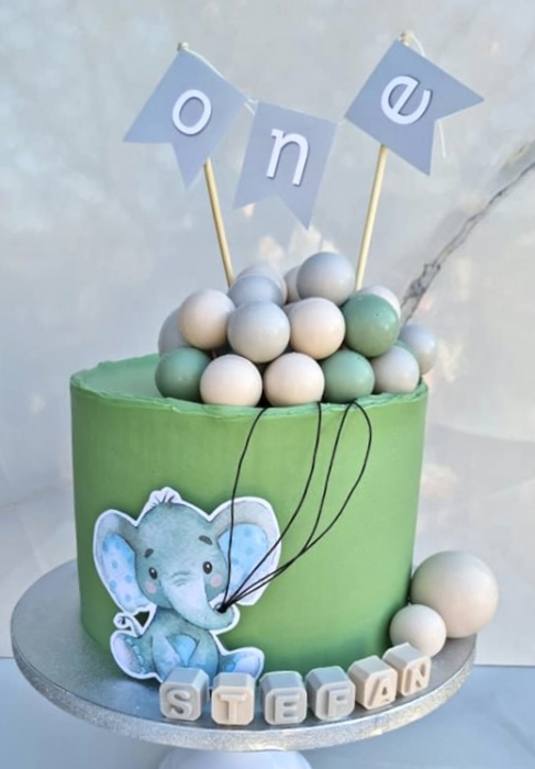 Topper cu elefant [3]