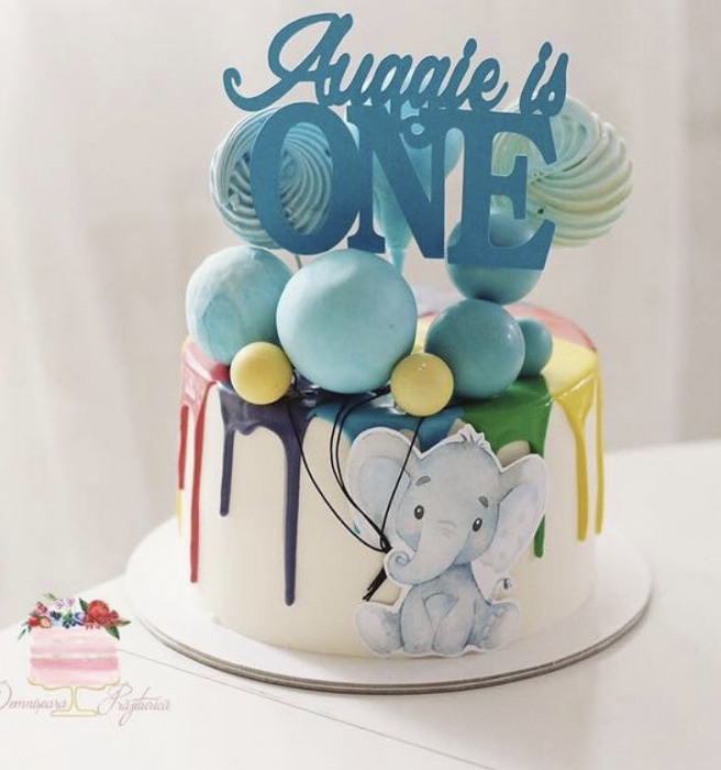 Topper cu elefant [11]