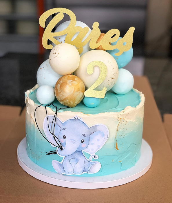 Topper cu elefant [12]