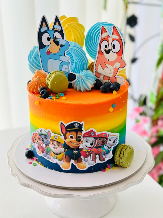 Topper tort personaje animate - decor carton premium ADAMEA [5]