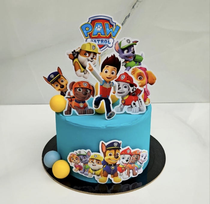 Topper tort personaje animate - decor carton premium ADAMEA [2]