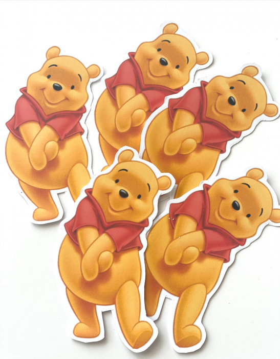 Topper frontal cu Winnie the pooh, pentru baloane [2]