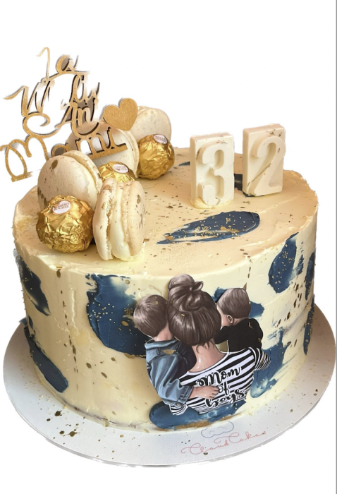 Topper frontal mama de baieți [2]