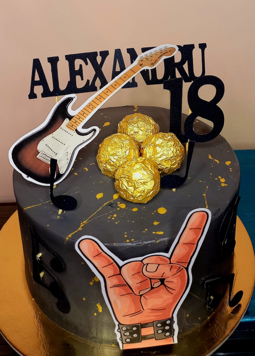 Topper tort pentru rocker [4]