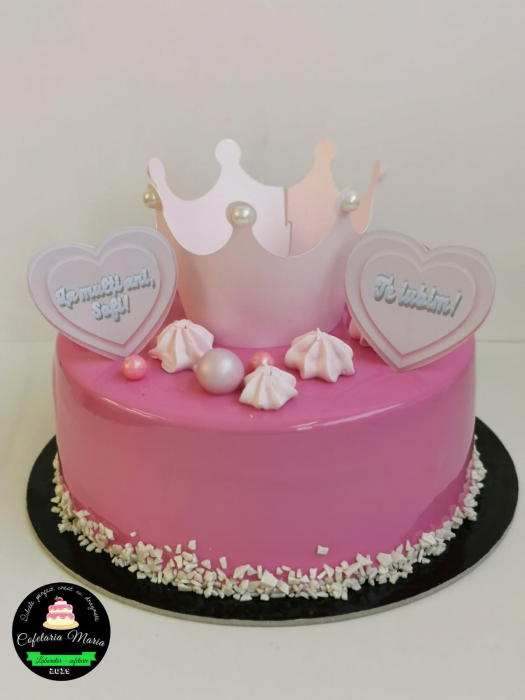 Ornamet tort sub formă de coroana de prințesă [5]