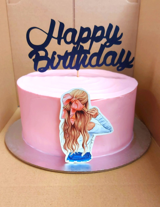 Decor aniversar pentru torturi – Toppere „Happy Birthday” – Calitate superioară de la ADAMEA [2]