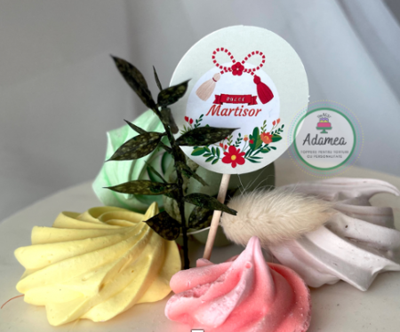 Martisor - Mini topper tort de martisor