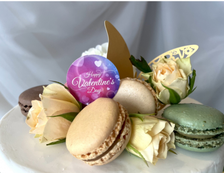 Topper tort cu Hapy Valentine s Day