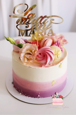 Topper personalizat La multi ani, Maria