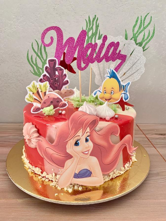 Toppere tort cu Ariel sirena [1]