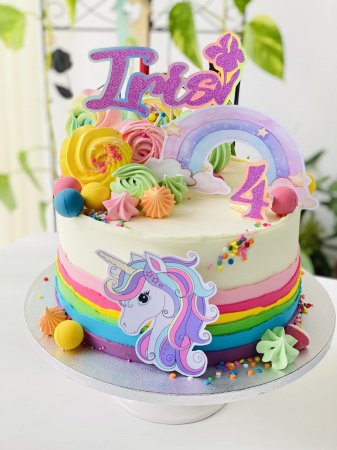 Topper Adamea cu unicorn din carton [10]