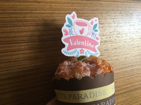 Iubire - Stegulet Be my Valentine cu ceasca
