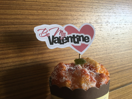 Iubire - Stegulet Be my Valentine cu inima