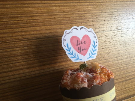 Iubire - Stegulet cu inimioara cu Love you