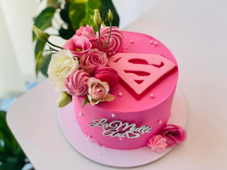 Diverse forme - Sablon de tort cu logo Superman