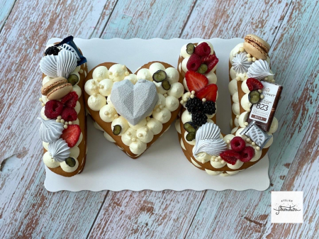 Sablon tort I love you [1]