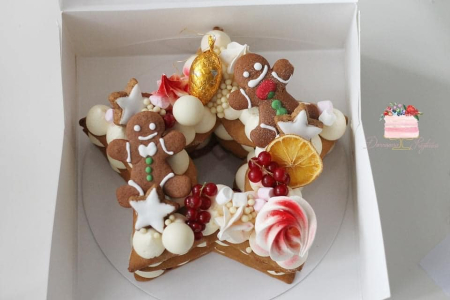 Sablon tort sub forma de stea [4]