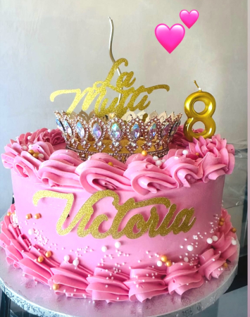 Lumanari de tort aurii spirala [2]