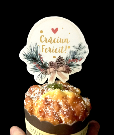 topper tort de sarbatori