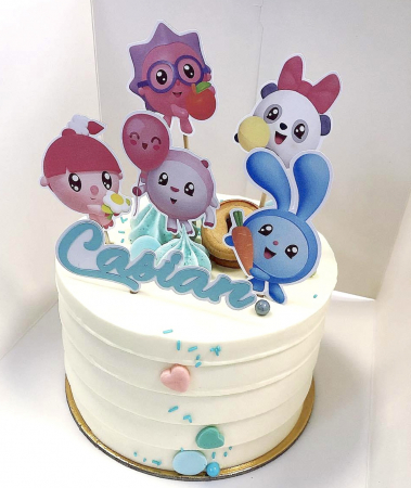 Toppere tort personalizat cu Baby Riki [10]