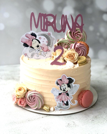 Suită delicată cu Minnie Mouse roz