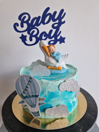 Suita cu balon cu aer cald si nori [3]