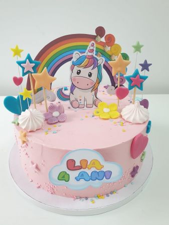 Topper curcubeu cu unicorn - Adamea [14]