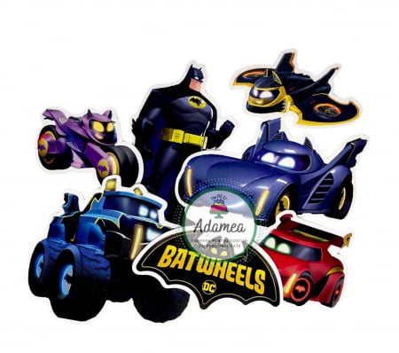 Batman - Suita de toppere cu BatWheels