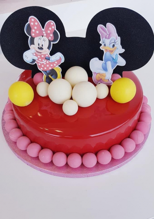 Minnie - Suită toppere cu Minnie, Daisy și cap de Mickey