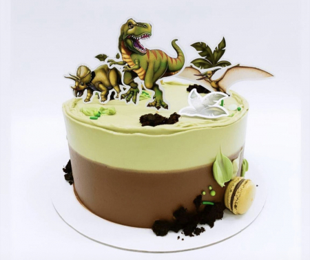 Suita de Toppere Dinozauri – Decor Tematic pentru Torturi și Candy Bar-uri [14]