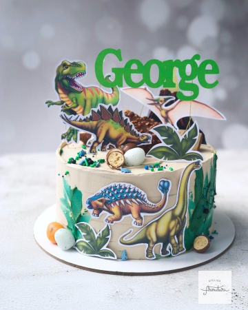 Suita de Toppere Dinozauri – Decor Tematic pentru Torturi și Candy Bar-uri [3]