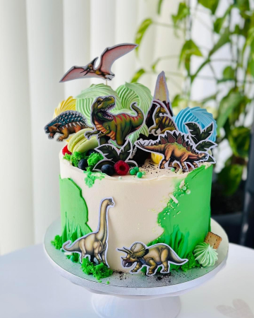 Suita de Toppere Dinozauri – Decor Tematic pentru Torturi și Candy Bar-uri [18]