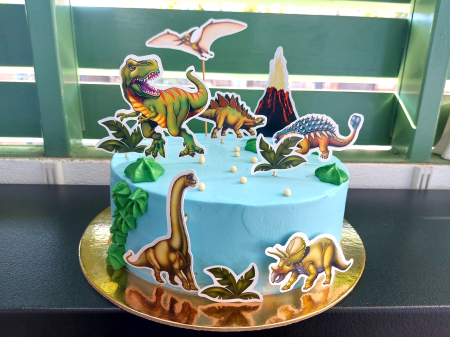 Suita de Toppere Dinozauri – Decor Tematic pentru Torturi și Candy Bar-uri [19]