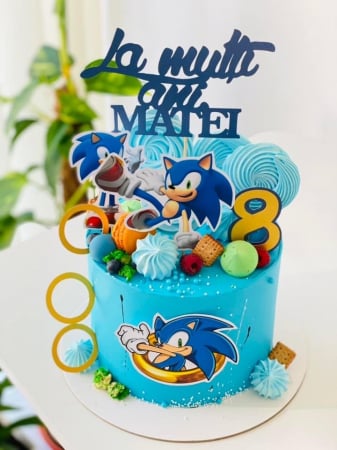 Suita toppere de tort cu Sonic [1]