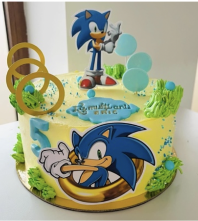Suita toppere de tort cu Sonic [25]