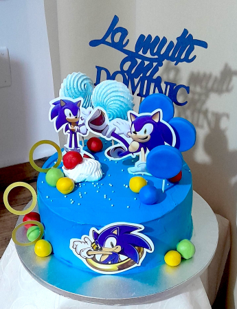 Suita toppere de tort cu Sonic [19]
