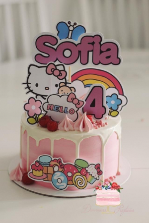 Toppere tort Hello Kitty